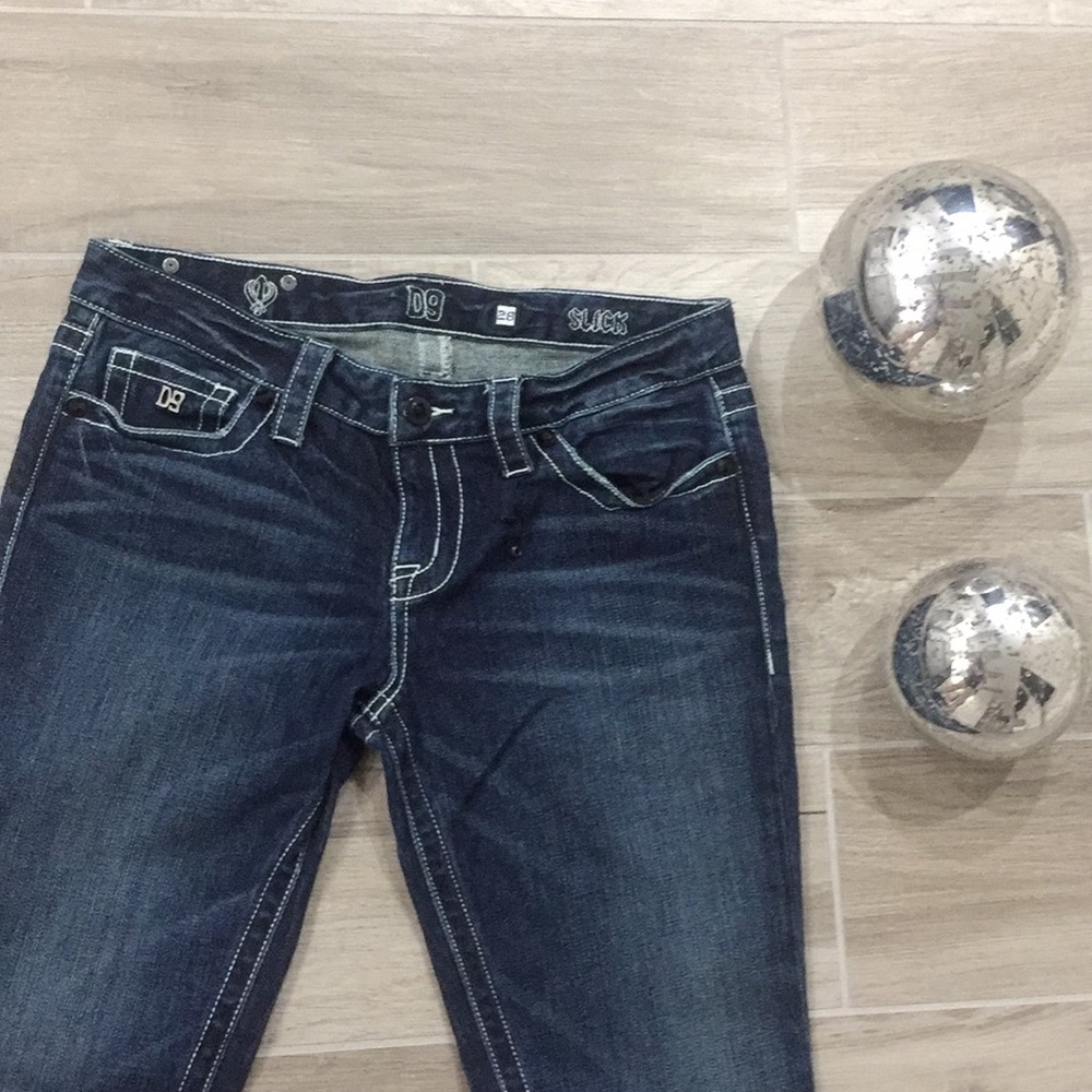 Dark Denim D9 Jeans